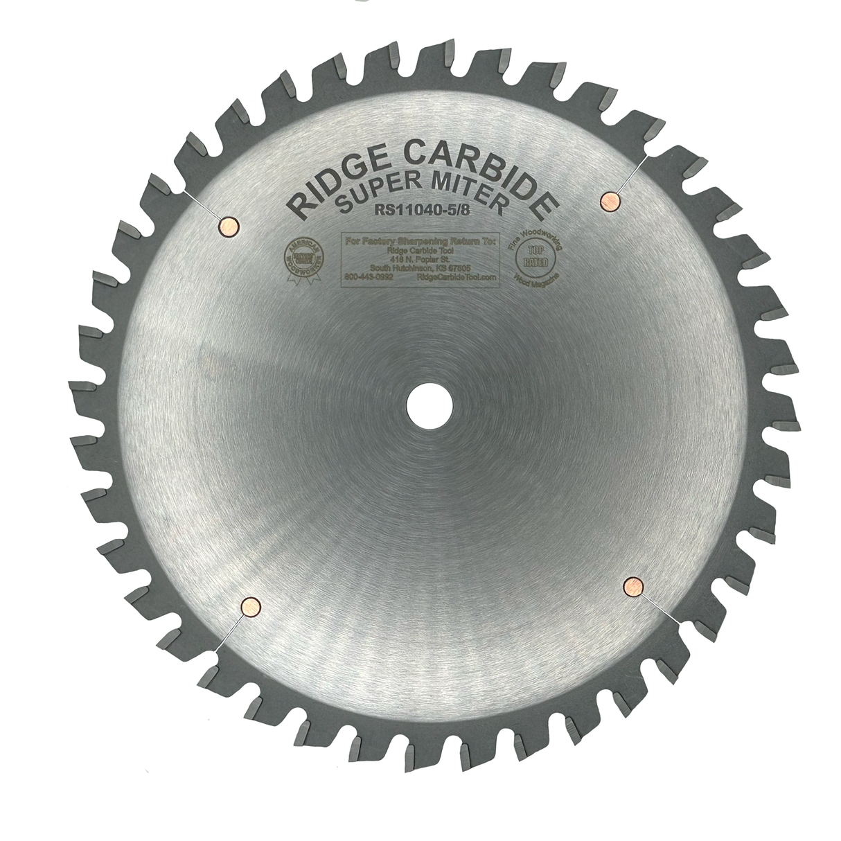 10" X 40T Cross-Cutting Miter / Radial Saw Blade for Wood (RS1000-AR)
