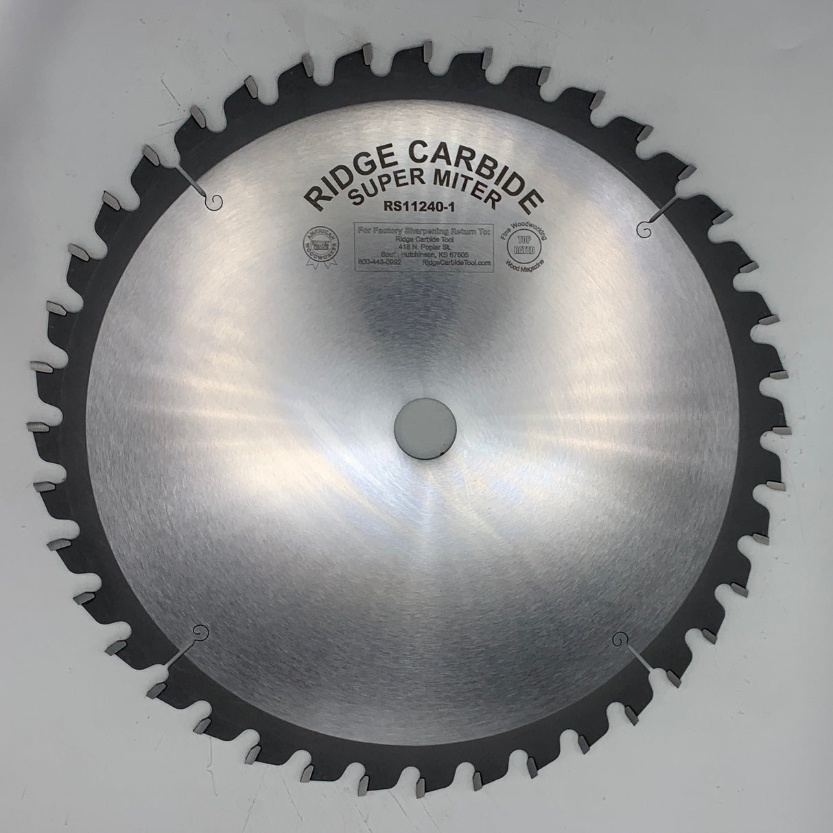 12" X 40T Cross-Cutting Miter / Radial Saw Blade for Wood (RS1000-AR)