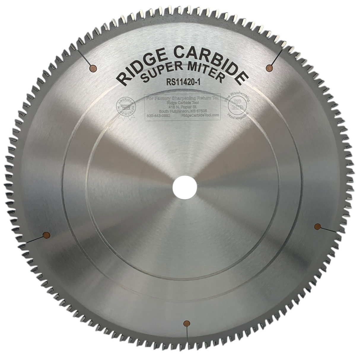 14" X 120T Cross-Cutting Miter / Radial Saw Blade for Wood (RS1000-AR)