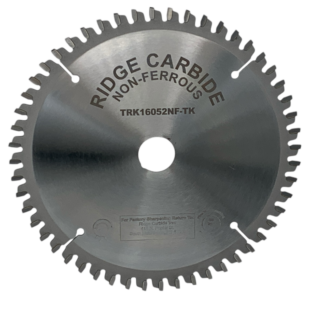 160 mm X 52T Track Saw Blade  for Non-Ferrous Metals - Thin Kerf (TCG)