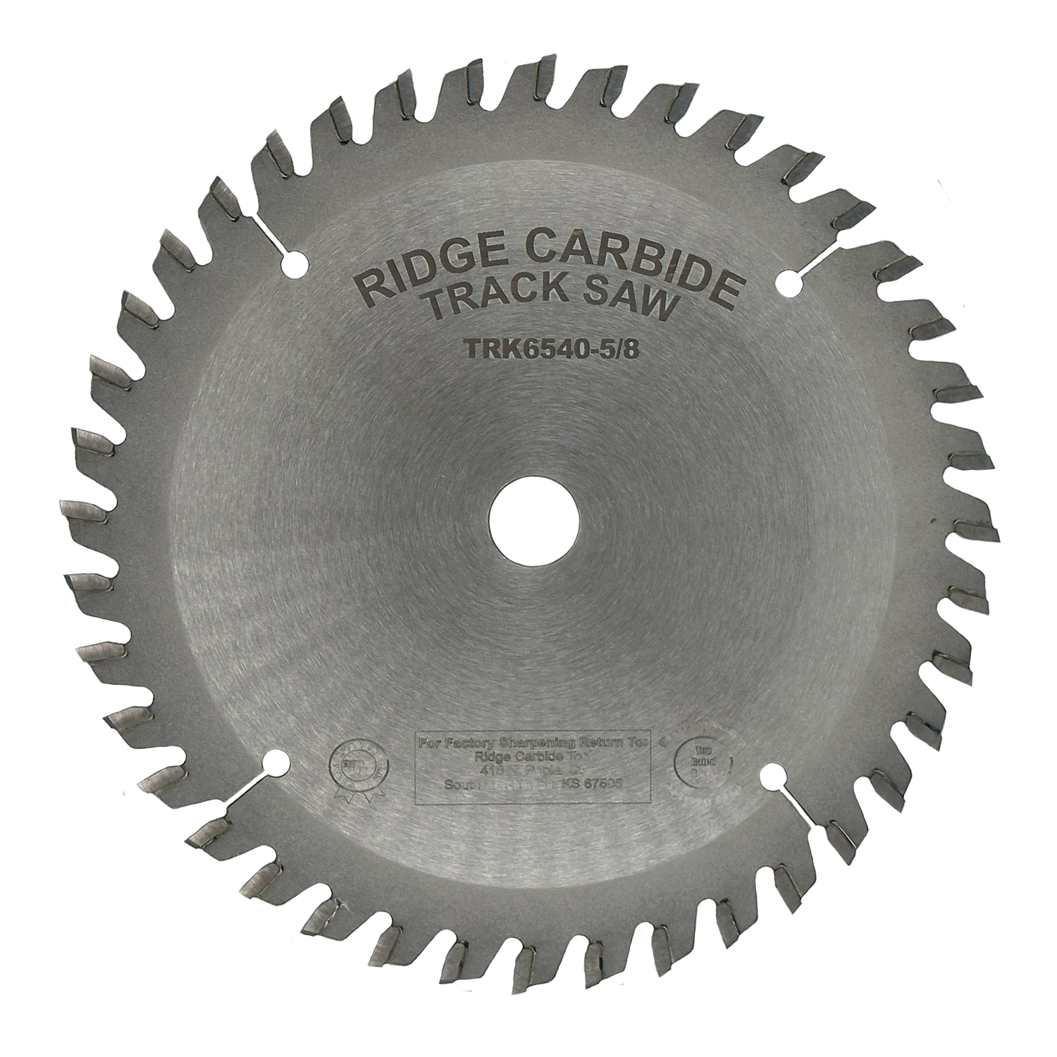 6-1/2" (165mm) x 40T ATB +5 Hk .072 / .102" TS2000 Super Combo Blade (Dewalt Track Saw)