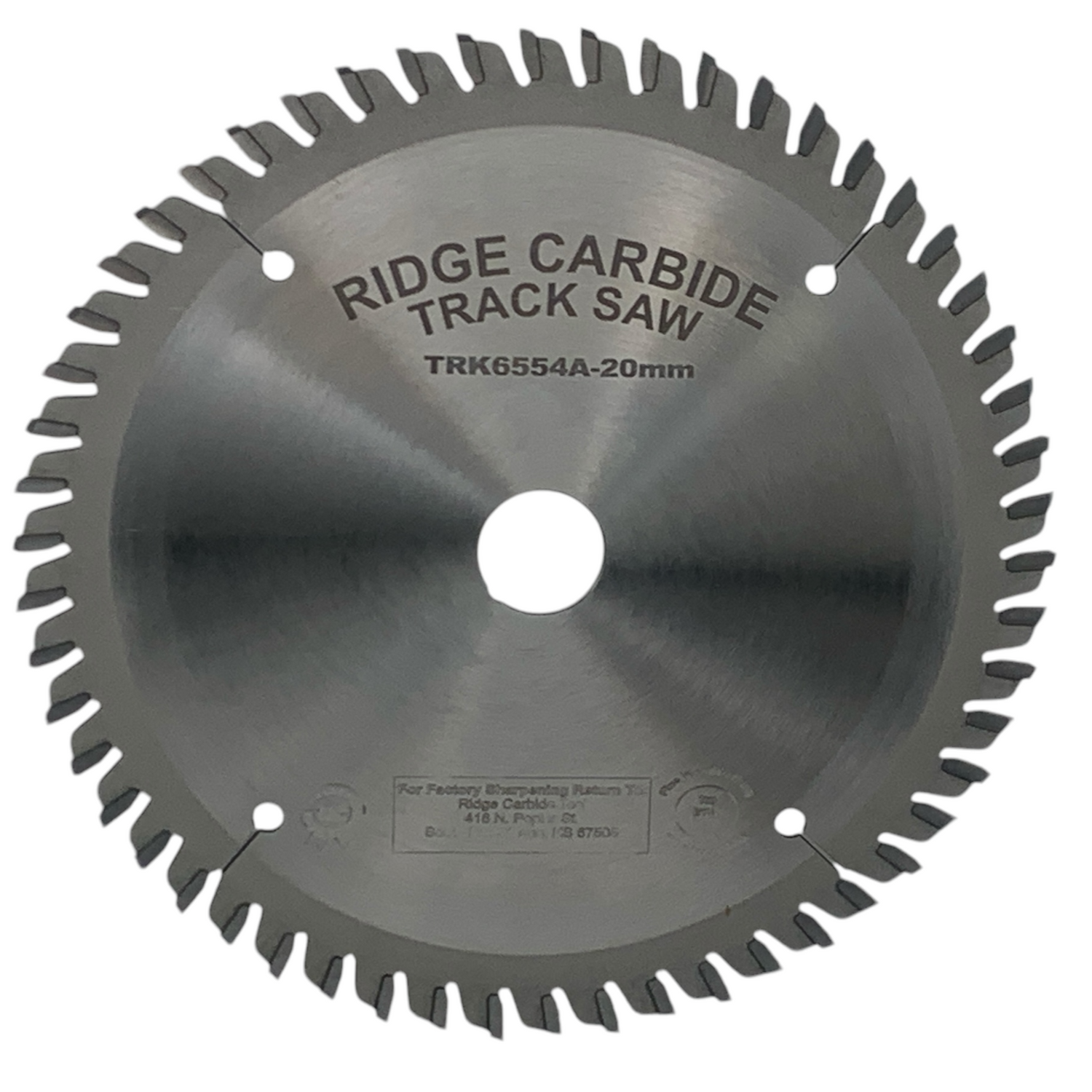 6-1/2" X 54T Cross-Cutting Track Saw Blade for Wood (AR)