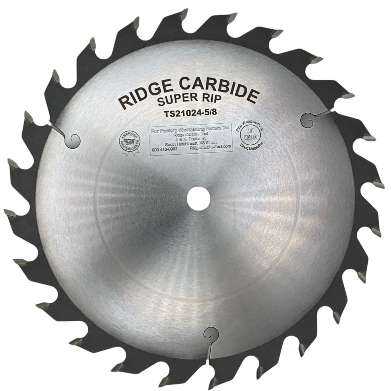 10" X 24T Ripping Table Saw Blade for Hardwood (TS2000-STR)