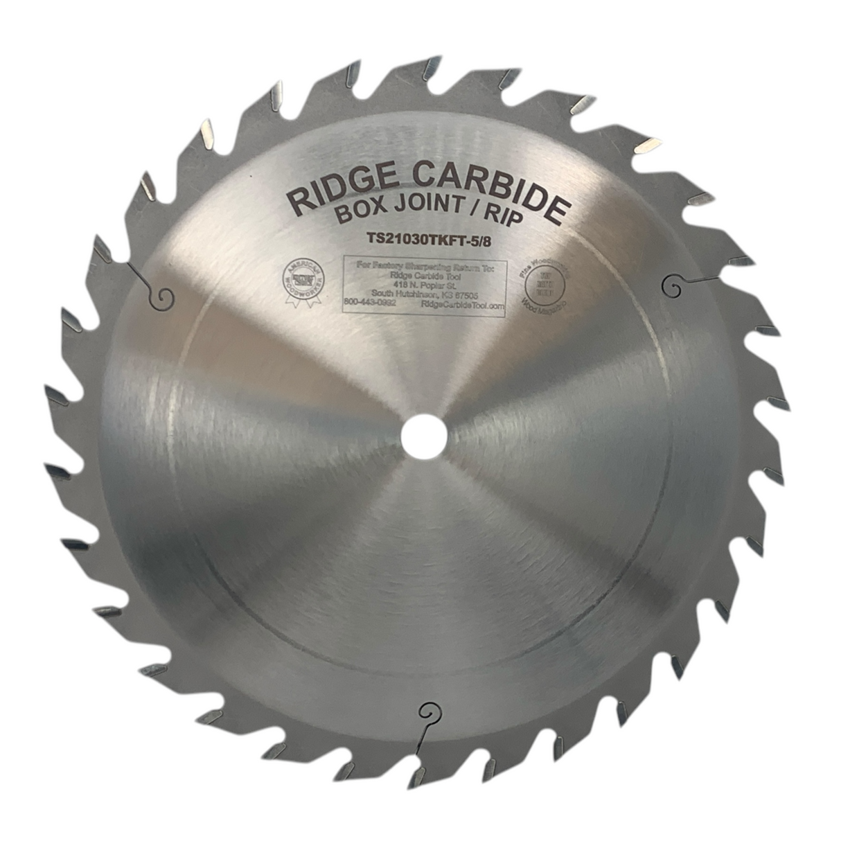 10" X 30T Box Joint Saw Blade for Hardwood - Thin Kerf (TS2000-STR)
