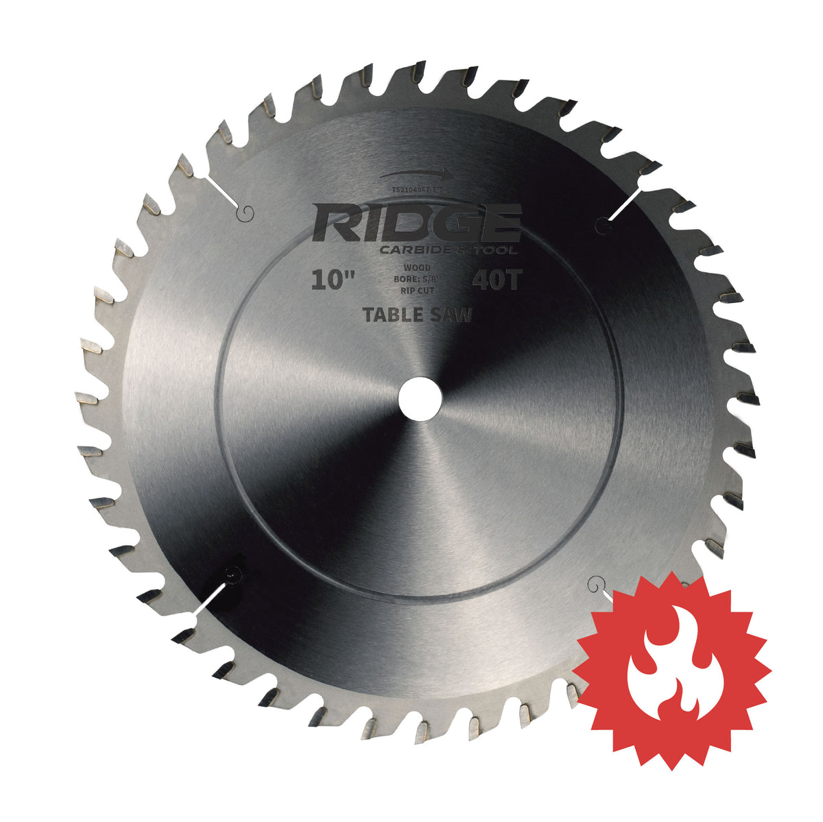 10" X 40T Box Joint / Rip Saw Blade for Wood (TS2000-STR)