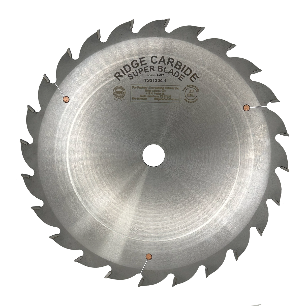 12" X 24T Ripping Table Saw Blade for Hardwood (TS2000-STR)