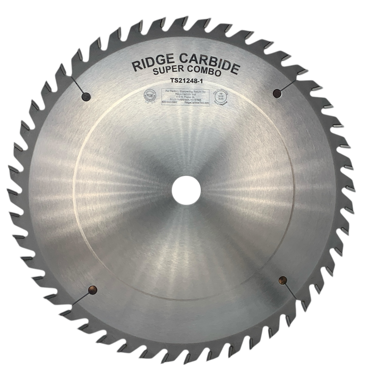 12" X 48T Rip and Cross Cutting Table Saw Blade for Wood (TS2000-AR)