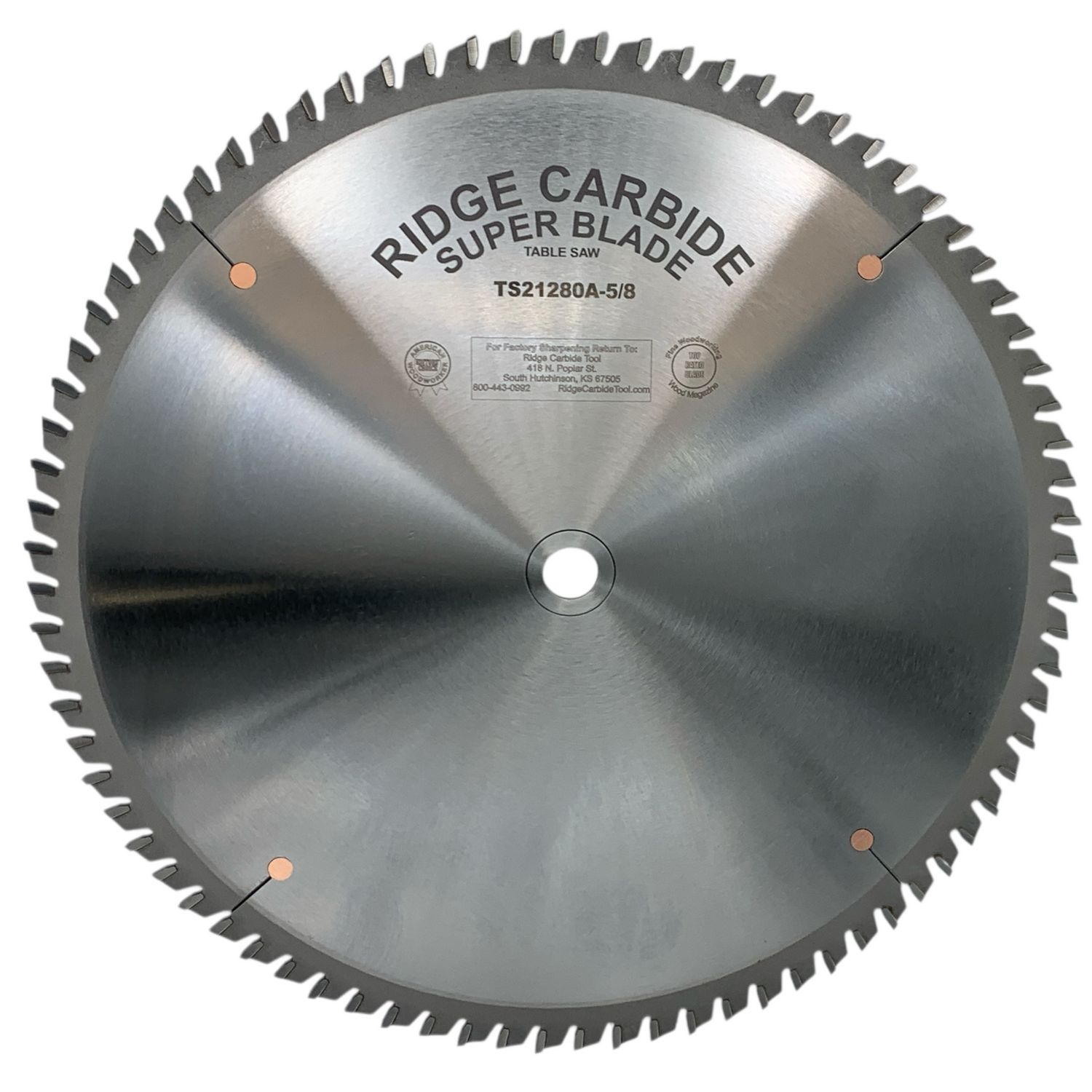 12" X 80T Cross Cutting Table Saw Blade for Wood (TS2000-AR)