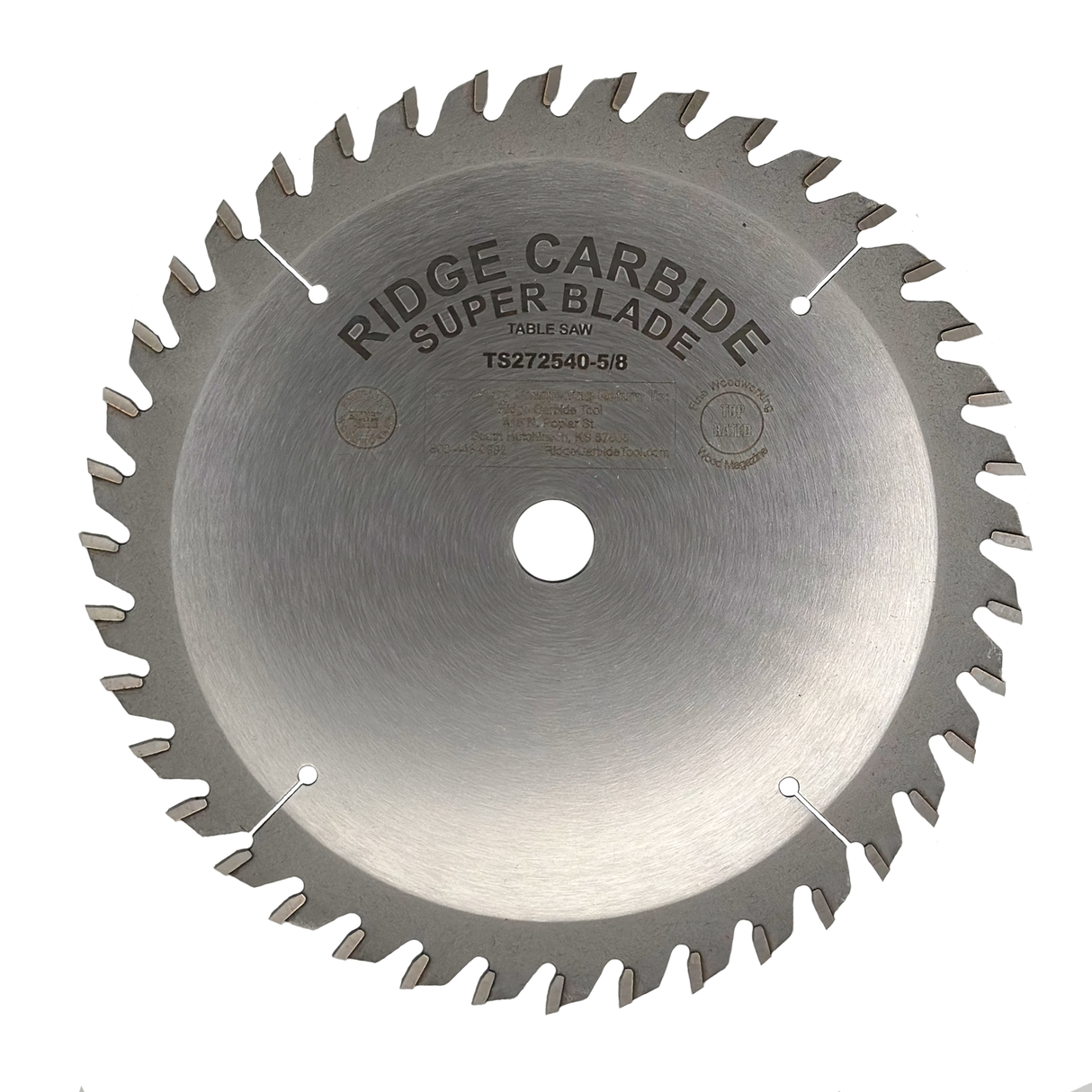 7-1/4" X 40T Rip and Cross Cutting Table Saw Blade for Wood (TS2000-AR)