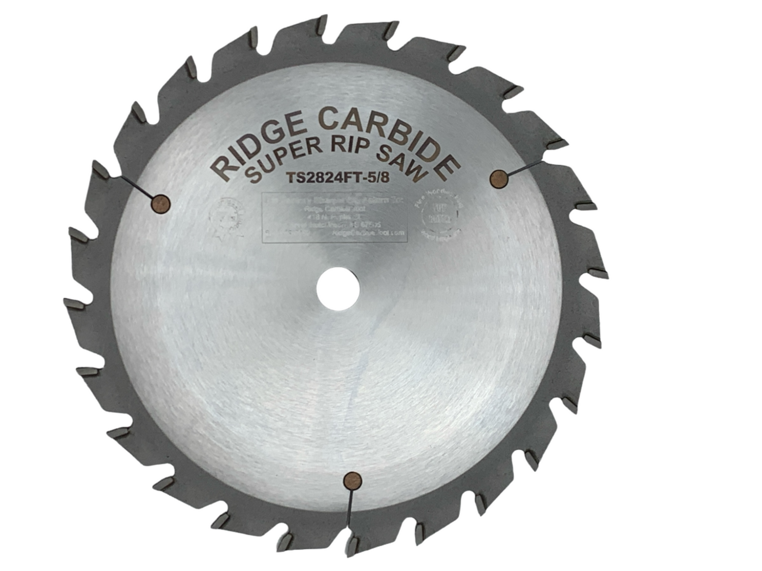 8" X 24T Ripping Table Saw Blade for Wood (TS2000-STR)
