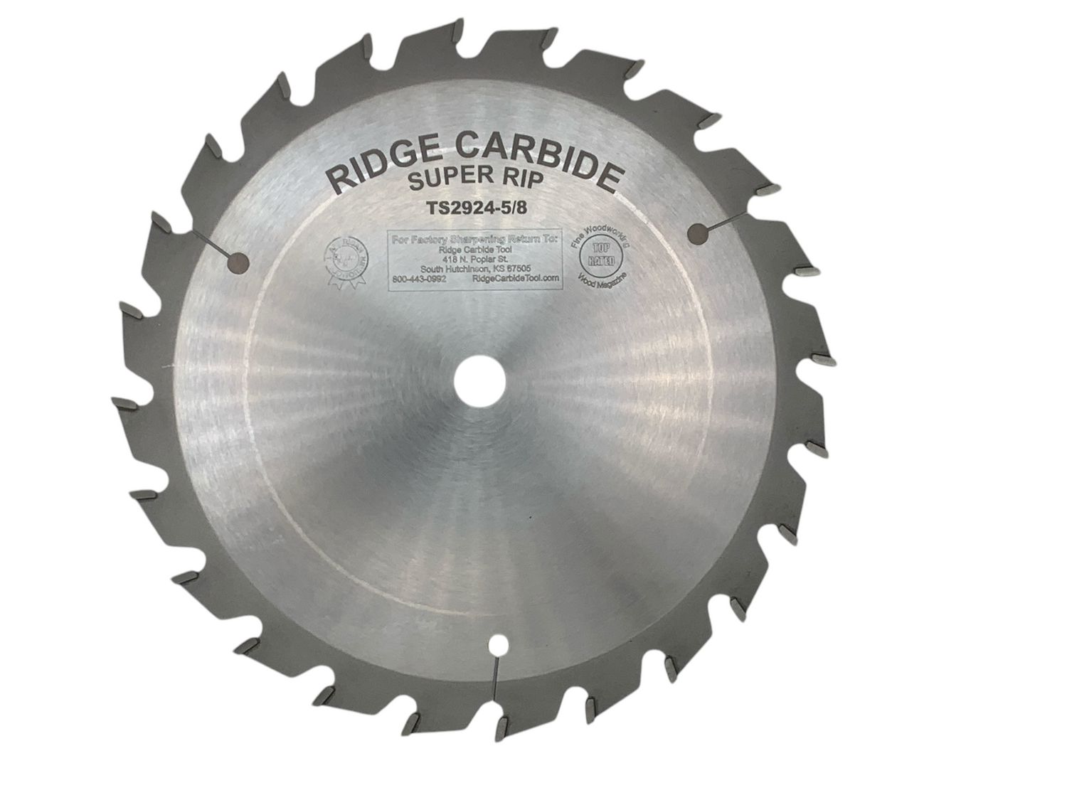 9" X 24T Rip and Cross Cutting Table Saw Blade for Wood (TS2000-AR)