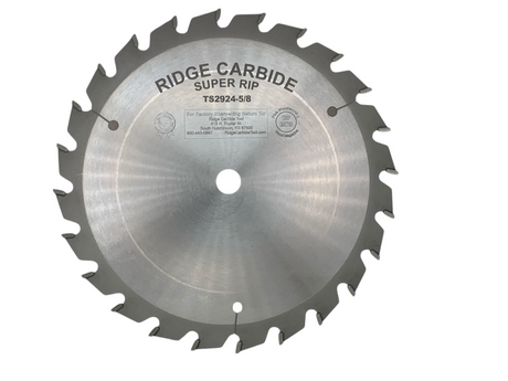 9" X 24T Rip and Cross Cutting Table Saw Blade for Wood (TS2000-AR)