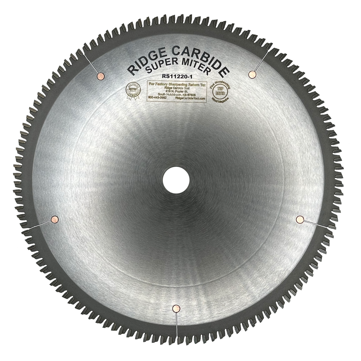 12" X 120T Cross-Cutting Miter / Radial Saw Blade for Wood (RS1000-AR)