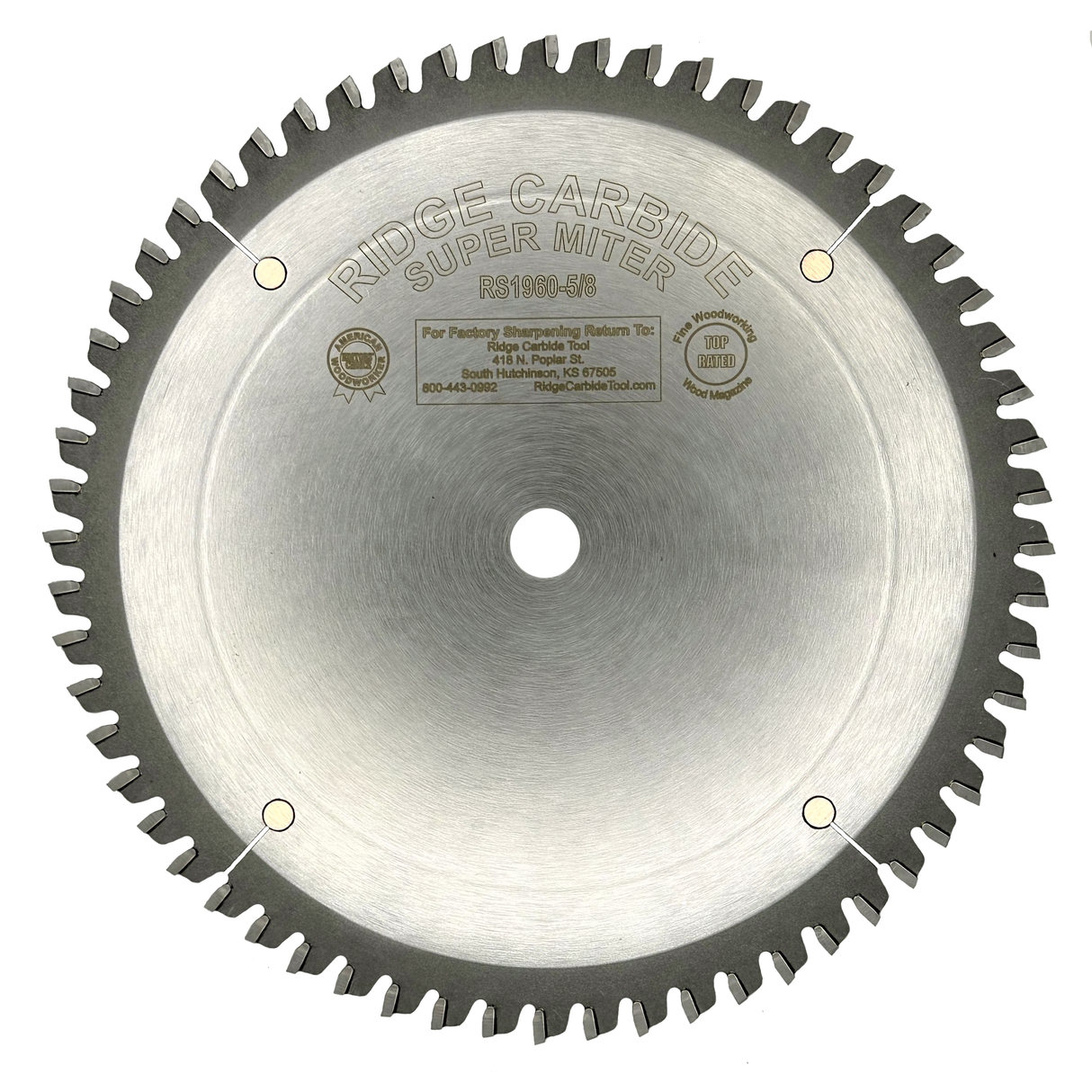 9" X 60T Cross-Cutting Miter / Radial Saw Blade for Wood (RS1000-AR)