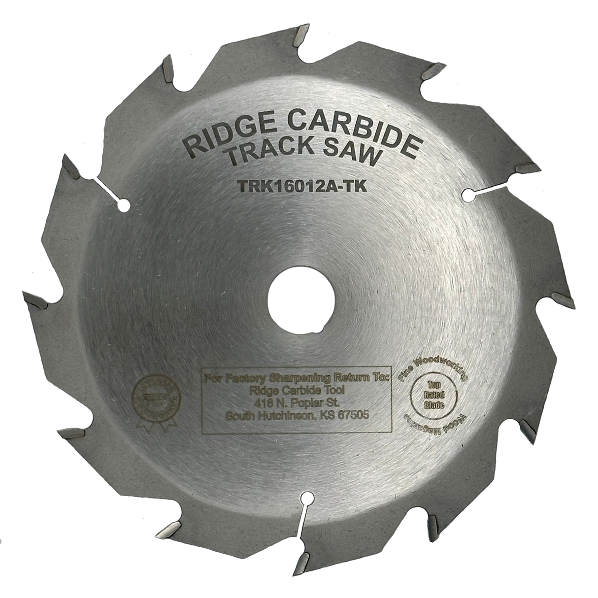 160 mm X 12T Ripping Track Saw Blade for Wood - Thin Kerf (AR)
