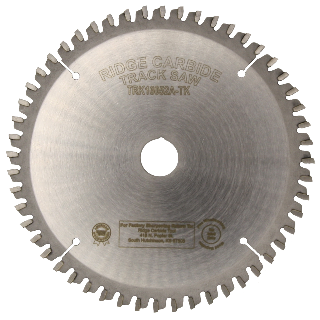 160 mm X 52T Cross-Cutting Track Saw Blade for Laminated Material - Thin Kerf (AR)