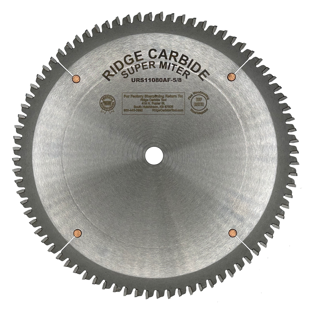 10" x 80T ATB 25 deg x -5 Hk x .087 / .125" RS1000 Ultra Blade