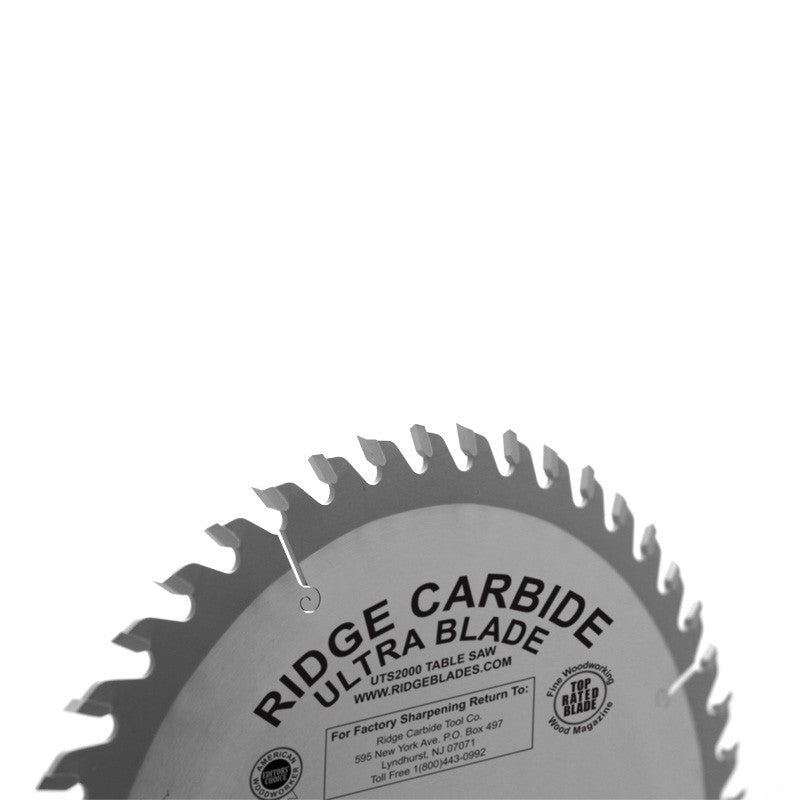 10" X 48T Rip and Cross Cutting Table Saw Blade for Softwood - Ultra Thin Kerf (TS2000-AR)