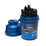 29 Piece Pro Grade Black Oxide Drill Bit Sets