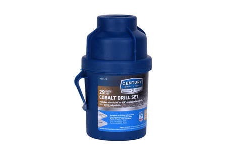 29 Piece Pro Grade Cobalt Drill Bit Set