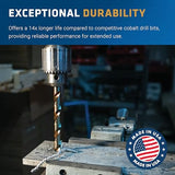 29 Piece Pro Grade Cobalt Drill Bit Set
