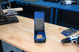 25 Piece Brad Point Wood Bit Set