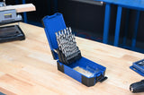 25 Piece Brad Point Wood Bit Set