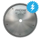 12" X 80T Cross-Cutting Miter / Radial Saw Blade for Wood (RS1000-AR 4+1)