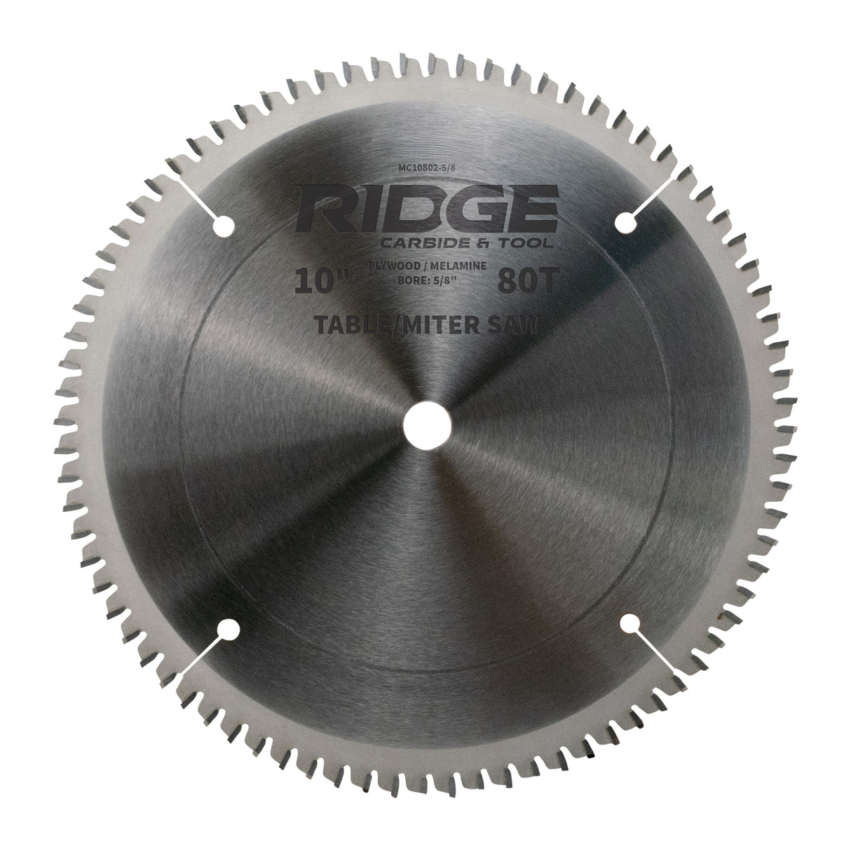 10" X 80T Cross-Cutting Blade for Laminated and Veneered Materials (HiATB)