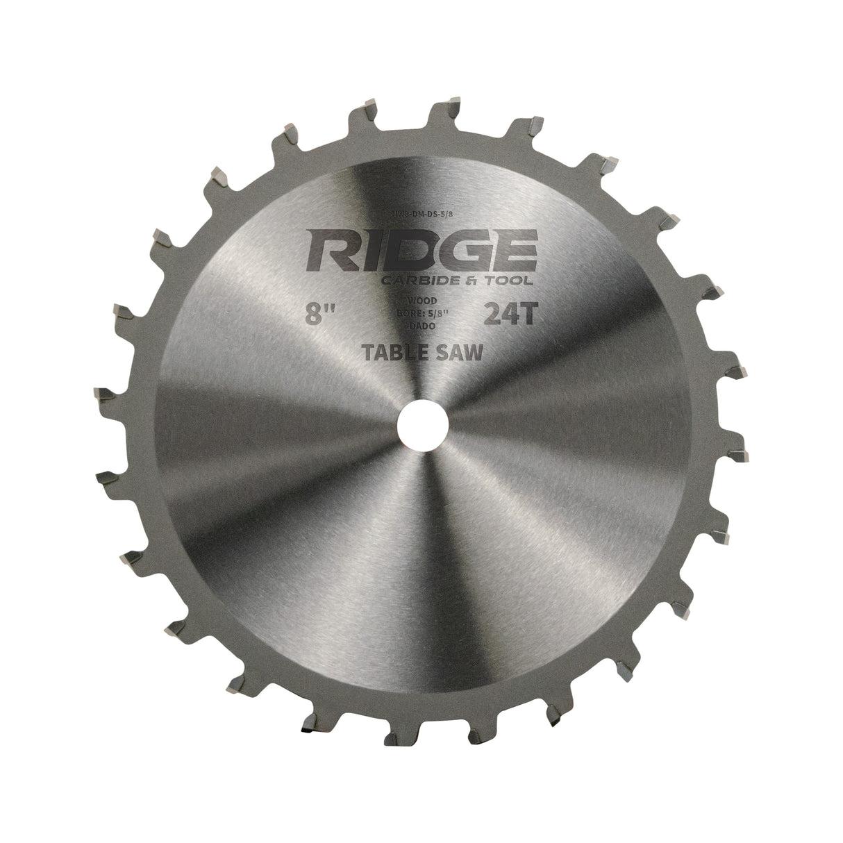 8" x 24T x 8 pc x 4T Chipper Super Dado