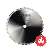 12" X 80T Cross-Cutting Miter / Radial Saw Blade for Wood (RS1000-AR 4+1)