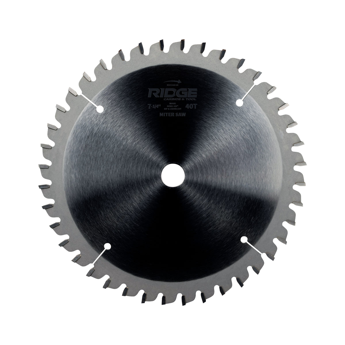 7-1/4" X 40T Cross-Cutting Miter / Radial Saw Blade for Wood (RS1000-AR 4+1)