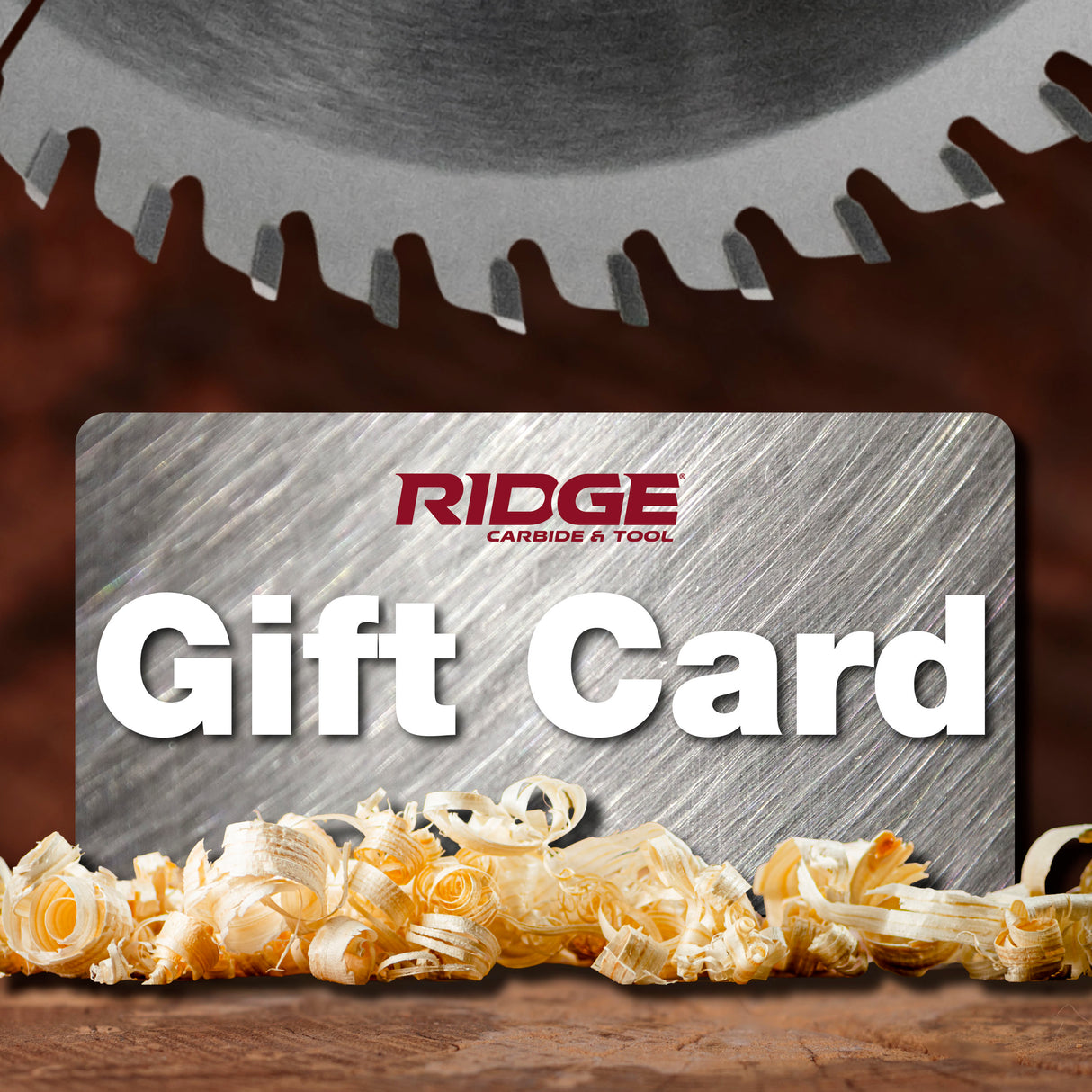 Ridge Carbide Tool Digital Gift Card