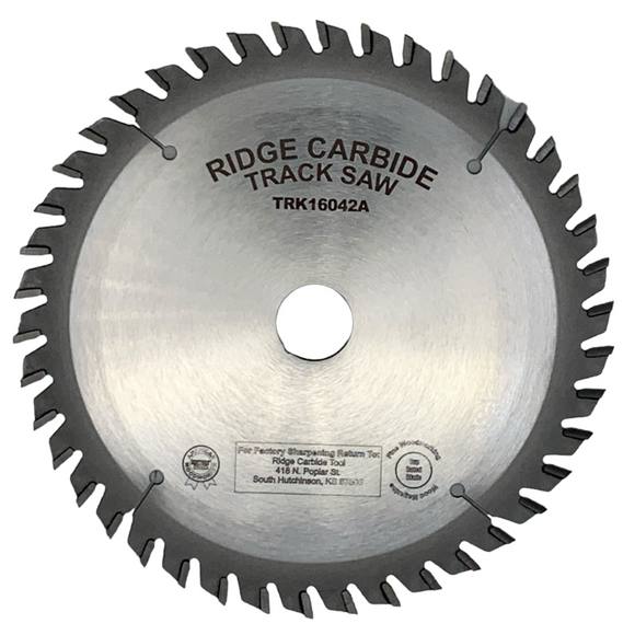 160 x 42T ATB 20mm +10 1.6/2.2 M5 Fine Cutting Track Saw Blade