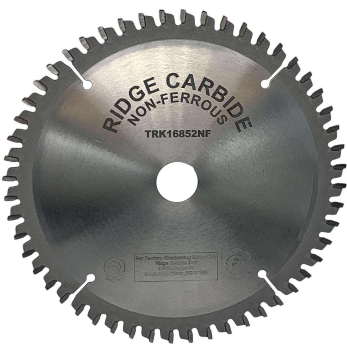 168mm X 100T Track Saw Blade for Non-Ferrous Metals (TCG) – Ridge ...