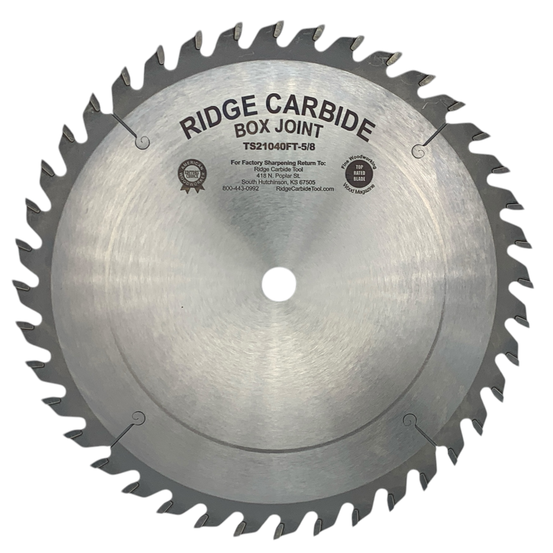 Box Joint & Finger Joint Saw Blades – Ridge Carbide Tool