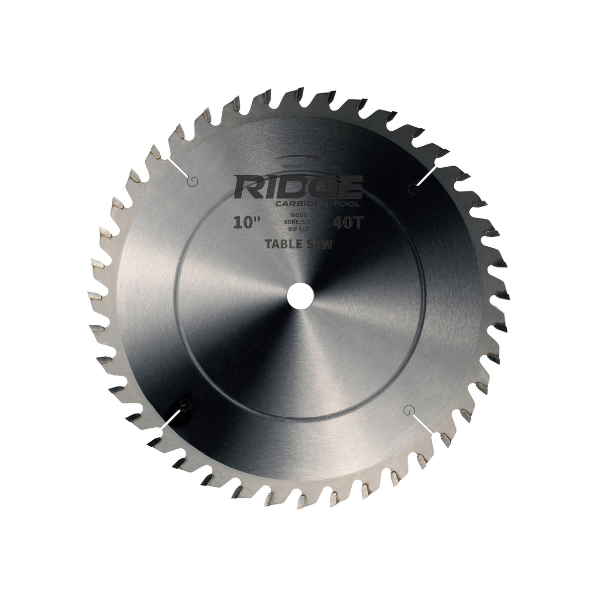 10" X 40T Box Joint / Rip Saw Blade for Wood (TS2000-STR)