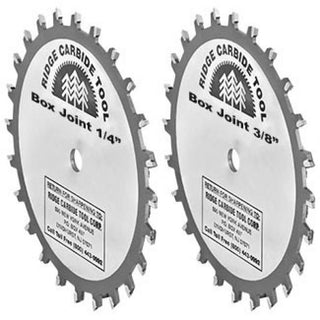 Box Joint & Finger Joint Saw Blades | Precision Carbide Cuts – Ridge ...