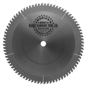 12" X 80 30deg ATB -5 Hk .098 / .128 Melacrafter Saw Blade – Ridge